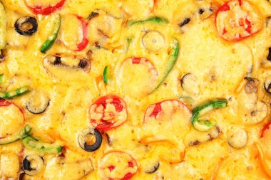 lezzetli pizza arka plan 