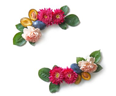 Yaratıcı çiçek kompozisyon 