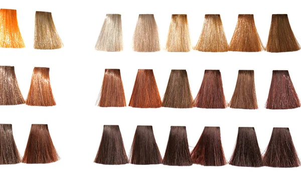 Palette tints for hair — Stock Photo, Image