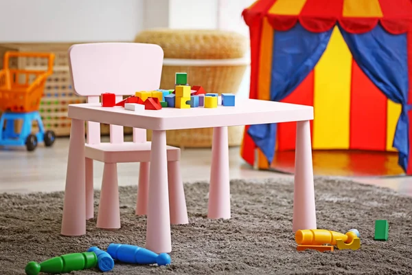 Colorful playing room for kids — Stock Photo, Image