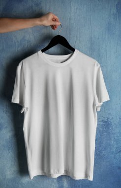 Boş beyaz t-shirt