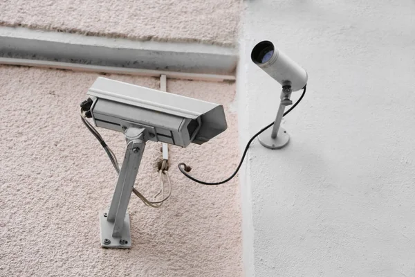 Güvenlik cctv kamera — Stok fotoğraf