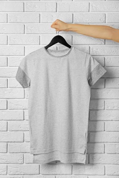 Blank color t-shirt — Stock Photo, Image