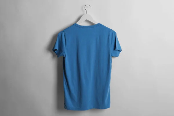 Blanco blauw t-shirt — Stockfoto
