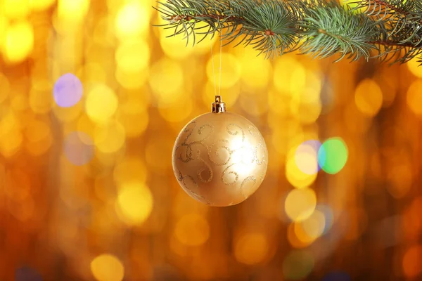 Christmas ball hanging — Stock Photo, Image