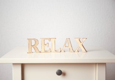 relax ahşap kelime 