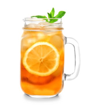 Limonlu buzlu çay 