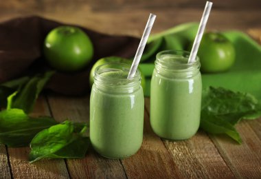 Lezzetli meyve milkshake