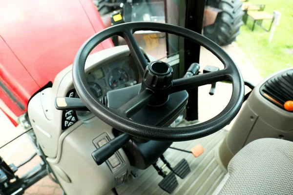 Tractor cabin interior — Stock Photo, Image