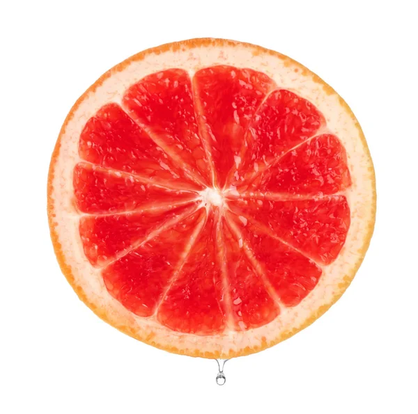 Scheibe reife Grapefruit — Stockfoto