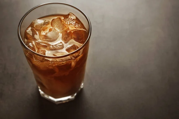 Glass of iced coffee — Stock Photo, Image