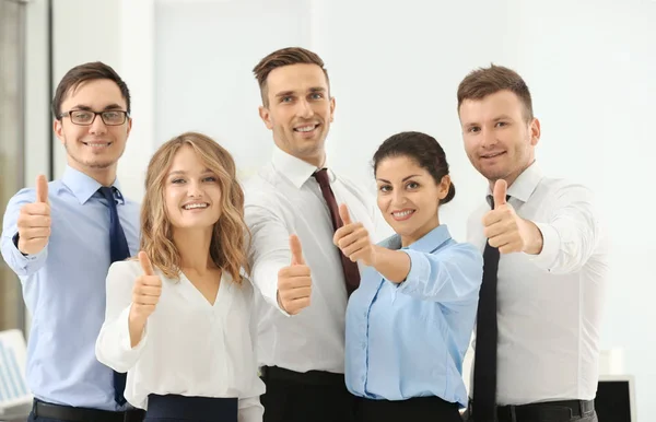 Empresários Que Trabalham Escritório — Fotografia de Stock