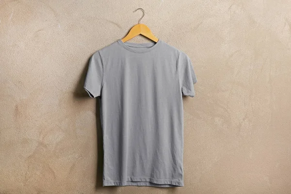 Leeres graues T-Shirt — Stockfoto