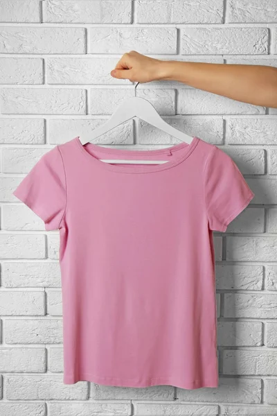 Blank color t-shirt — Stock Photo, Image