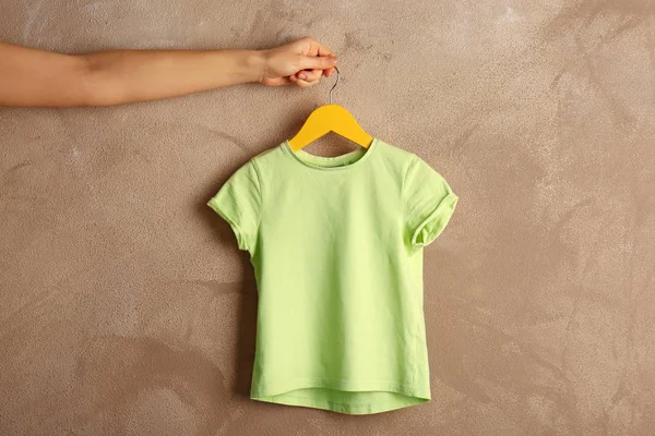 Lege kleur t-shirt — Stockfoto