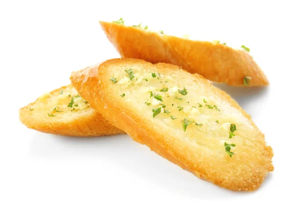 French bread slices — Stock Image French bread slices Stock Photo