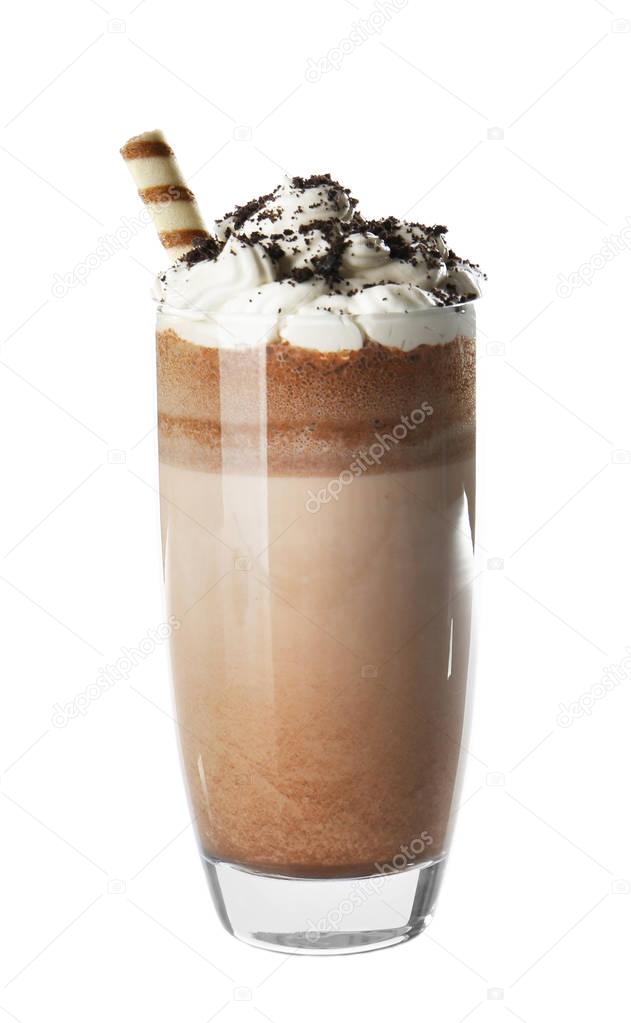 Chocolate milk shake 