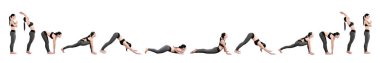 Yoga yapan kadın 