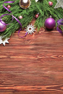 Noel dekor güzel kompozisyon