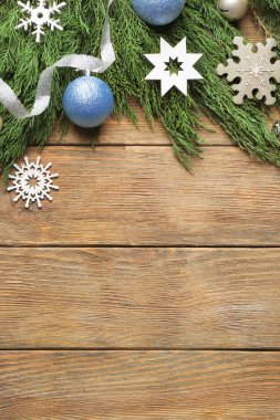 Noel dekor güzel kompozisyon