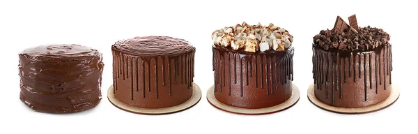 Diverse torte deliziose — Foto Stock
