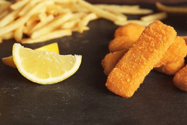 おいしい魚のナゲット — ストック写真