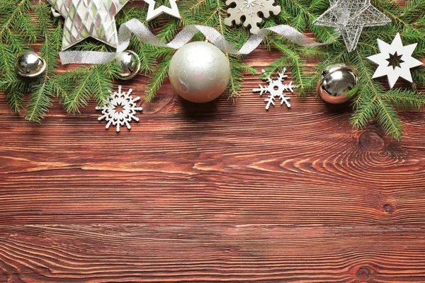 Mooie compositie van Christmas decor — Stockfoto