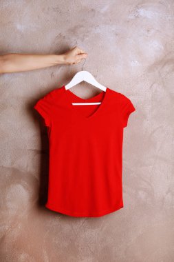 Boş t-shirt renk 