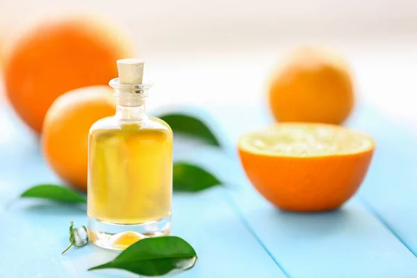 Bottle with essential oil — Stock Photo, Image