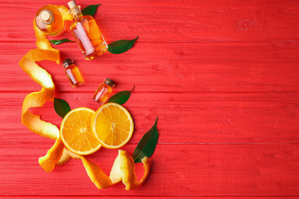 Aroma oils with citrus