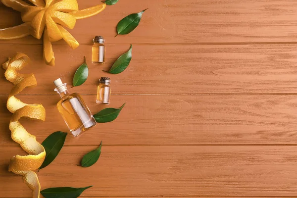 Aroma oils with citrus — Stock Photo, Image