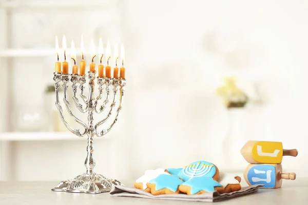 Bella composizione per Hanukkah — Foto Stock