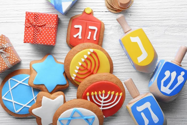 Bella composizione per Hanukkah — Foto Stock