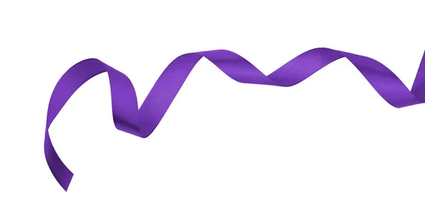 Purple festive ribbon — Stock Photo, Image