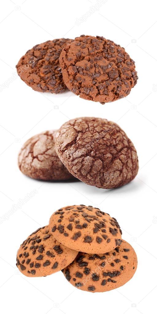 Set of delicious cookies
