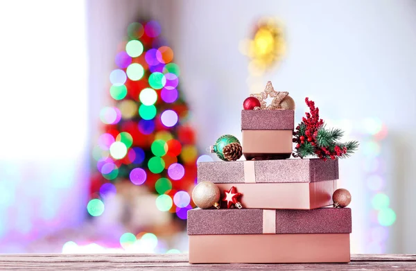 Hermosos regalos de Navidad —  Fotos de Stock
