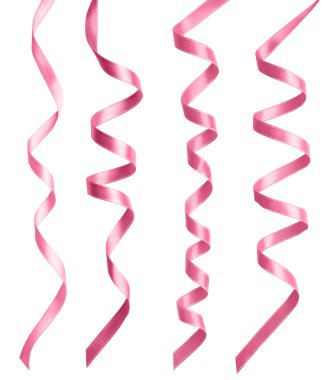 Festival pembe kurdeleler kolaj