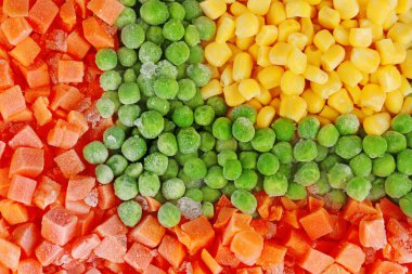 Frozen vegetable mix clipart
