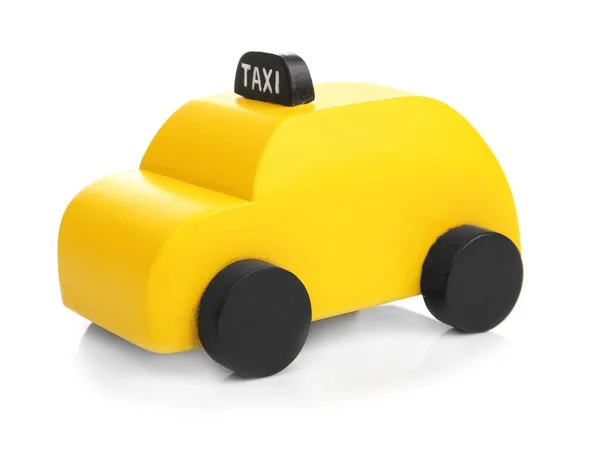 黄色玩具出租车 — 图库照片