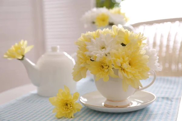 Цветочный букет хризантемы — стоковое фото