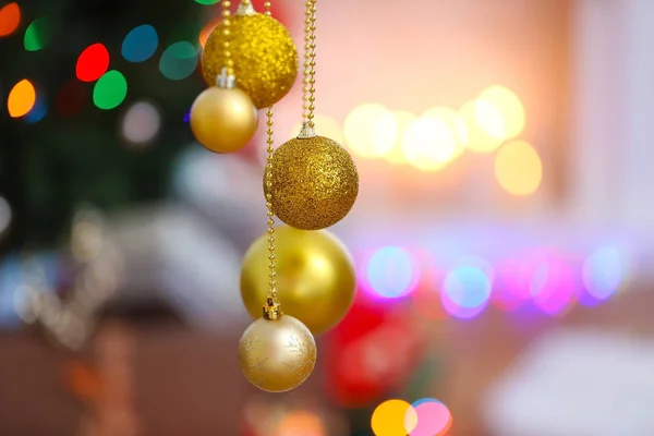 Belas bolas de Natal — Fotografia de Stock