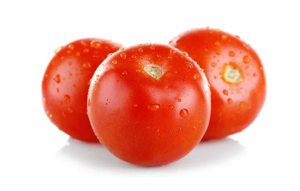 Stos świeżych dojrzałych pomidorów — Zdjęcie stockowe
