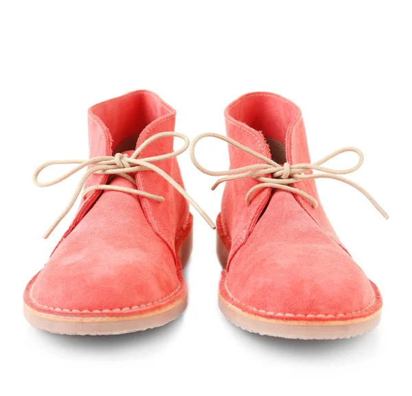 Sapatos cor de rosa, isolados sobre branco — Fotografia de Stock