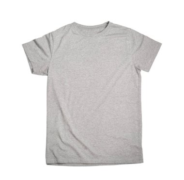 boş gri t-shirt 