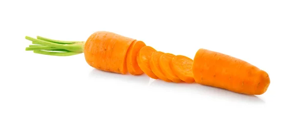Zbliżenie posiekane marchewki — Zdjęcie stockowe