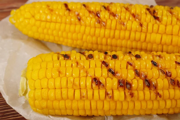 Gegrillte Hühneraugen, Nahaufnahme — Stockfoto