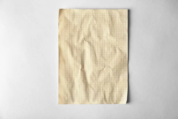 Textura de papel sobre fundo claro — Fotografia de Stock