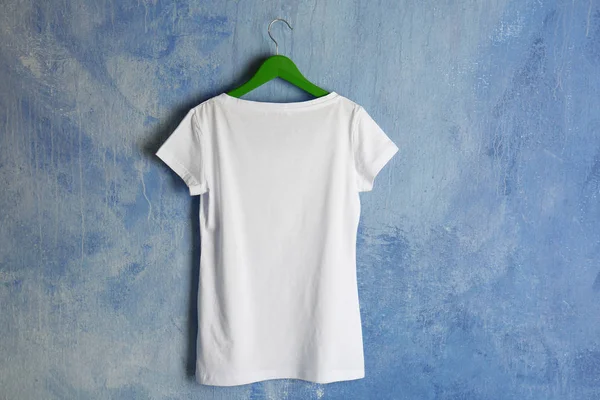 T-shirt blanc blanc blanc — Photo