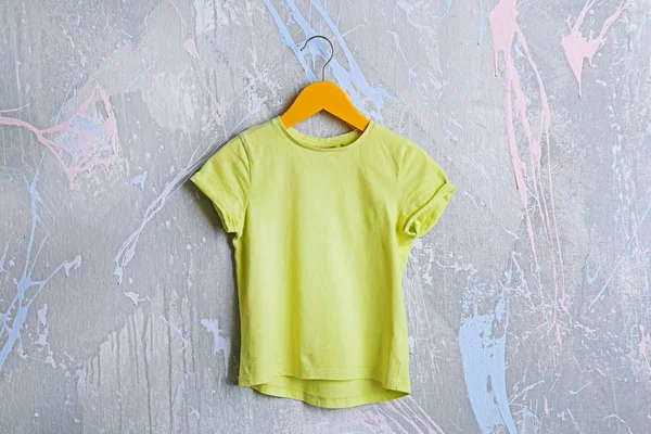 Blank yellow t-shirt