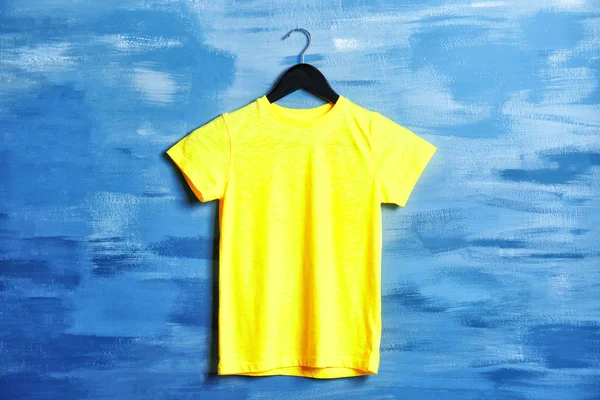 Blank yellow t-shirt